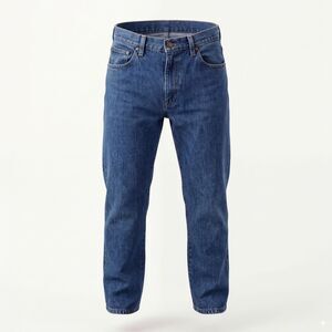 Wrangler Hero Men’s Jeans 38 X 34 Regular Fit Rugged Wear Medium Wash Blue Denim